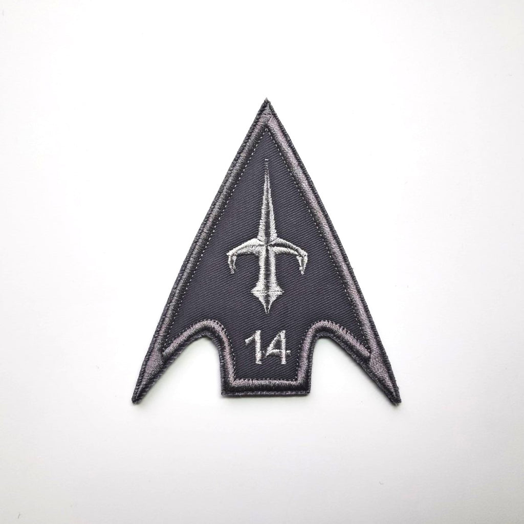 14 SR UAS Separate Regiment grey patch front-facing photo 1