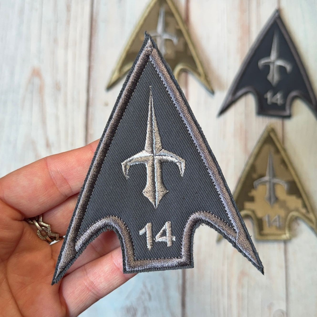 14 SR UAS Separate Regiment grey patch main photo 3