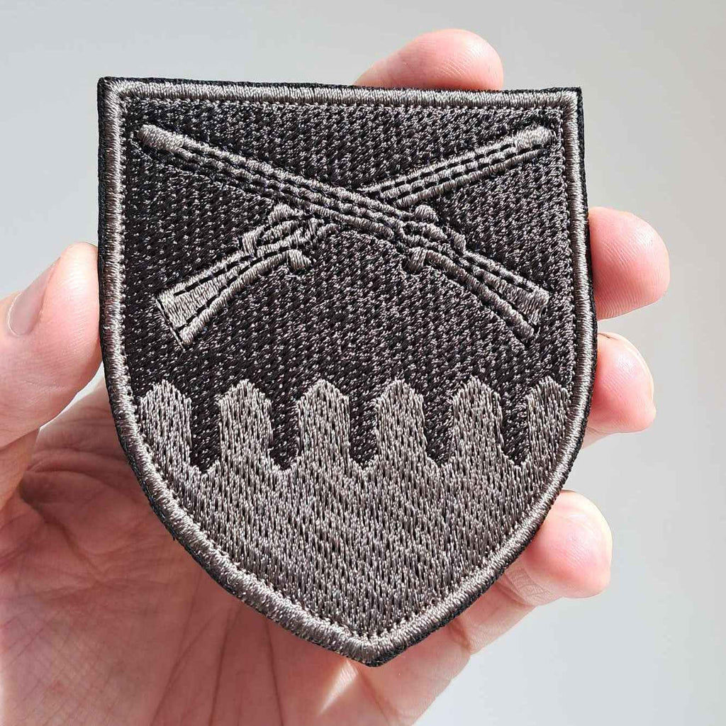 92 OMBr Ivan Sirko Brigade patch, Grey main photo2