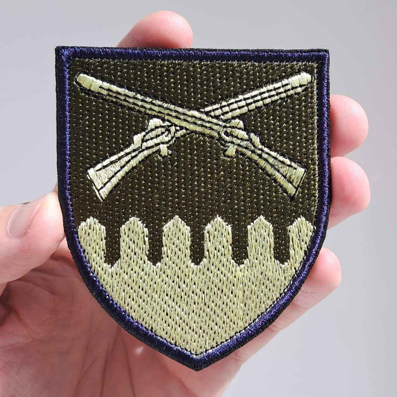92 OMBr Ivan Sirko Brigade patch, Green main photo