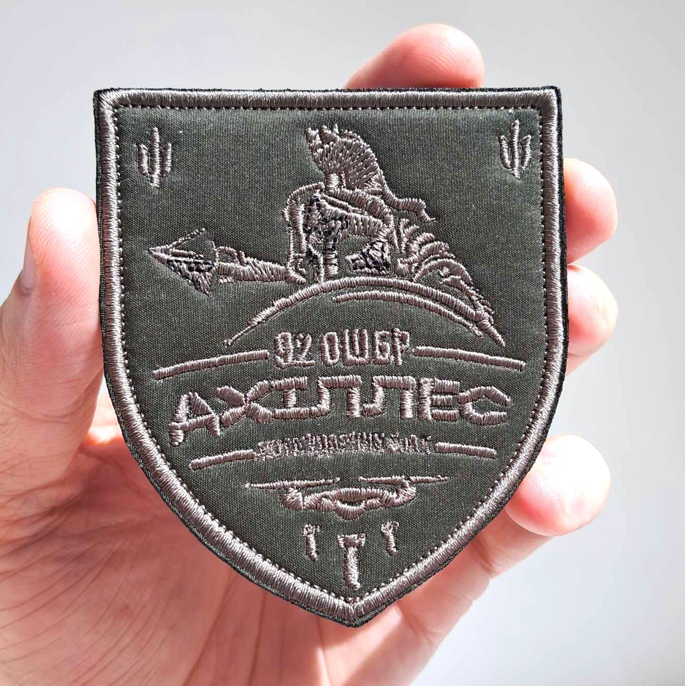 Achilles Strike Drone Brigade Original Olive/grey patch main photo 2