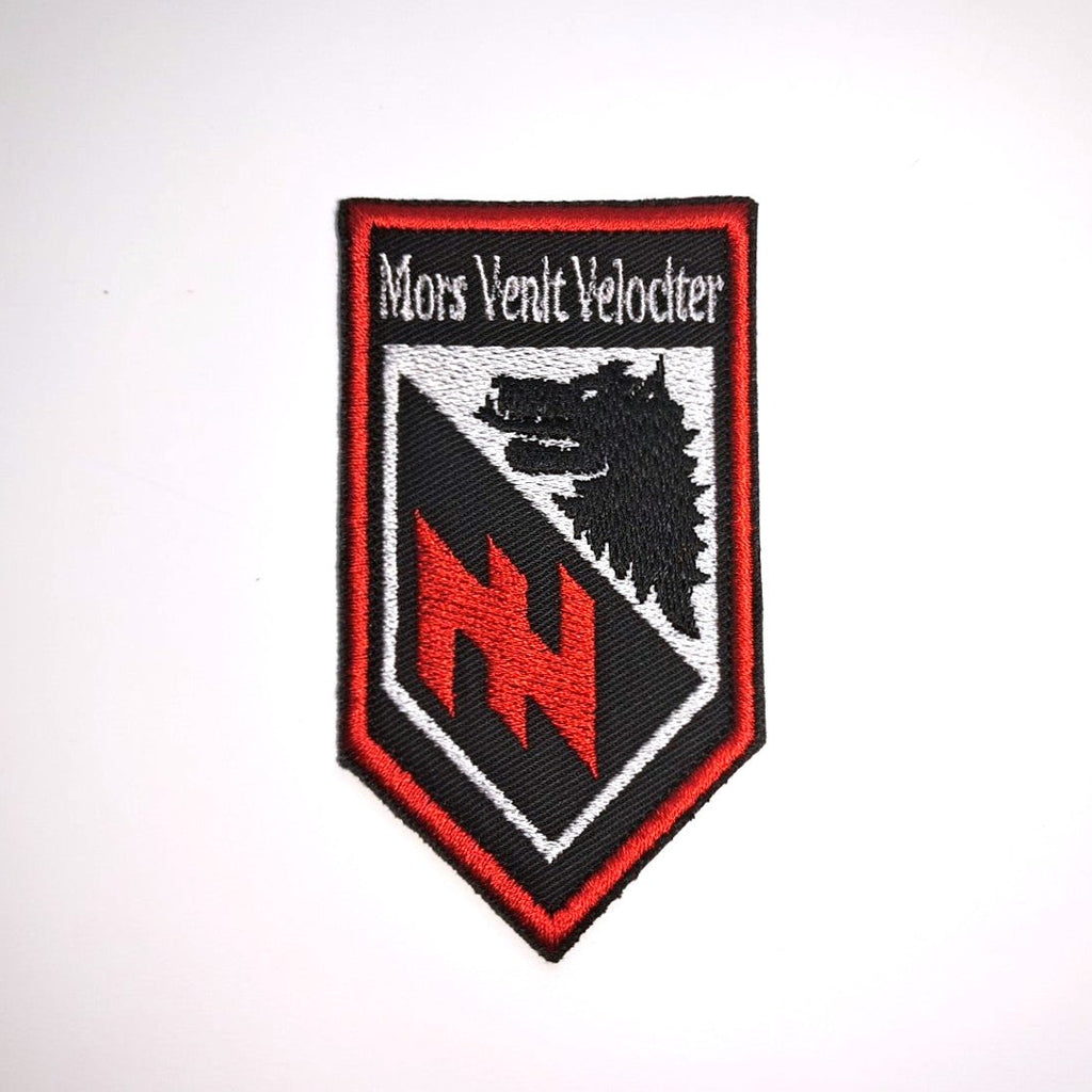 Azov Brigade Mors Venit Velociter patch front-facing photo1