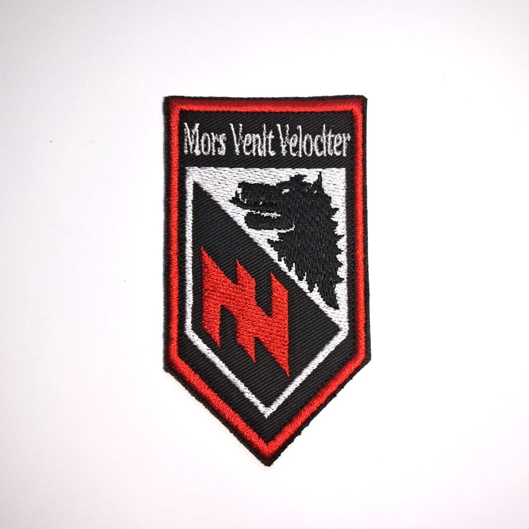 Azov Brigade Mors Venit Velociter patch front-facing photo1