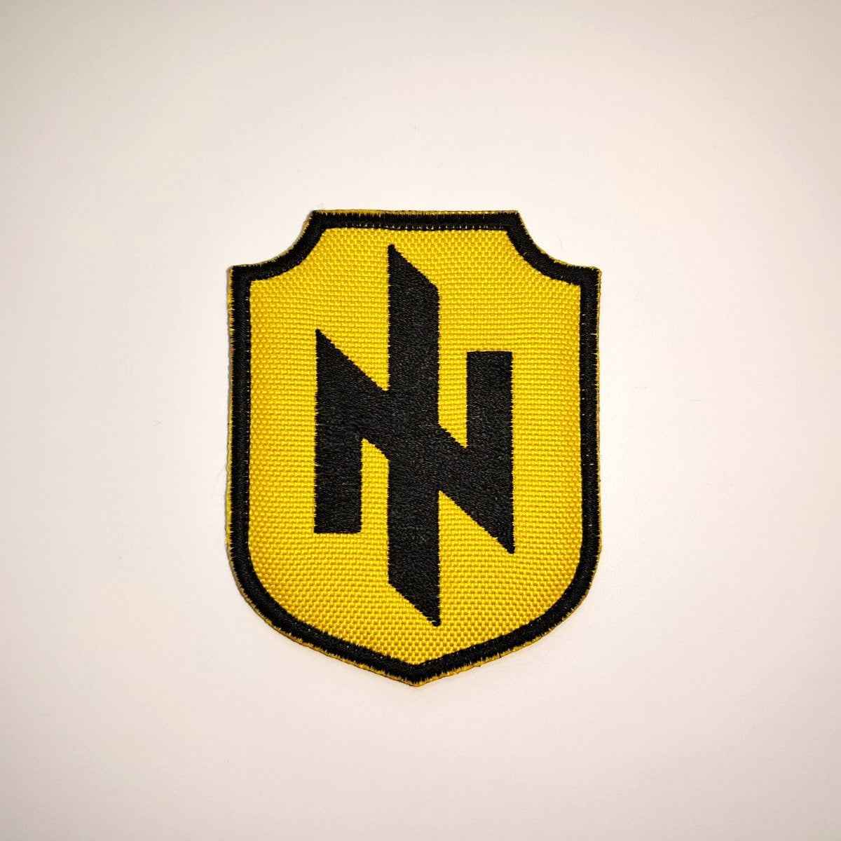 Azov Brigade Original Yellow Shield patch front-facing photo1