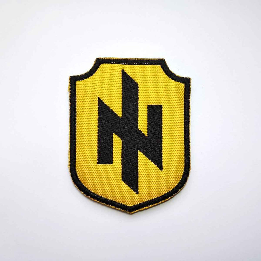 Azov Brigade Original Yellow Shield patch front-facing photo2