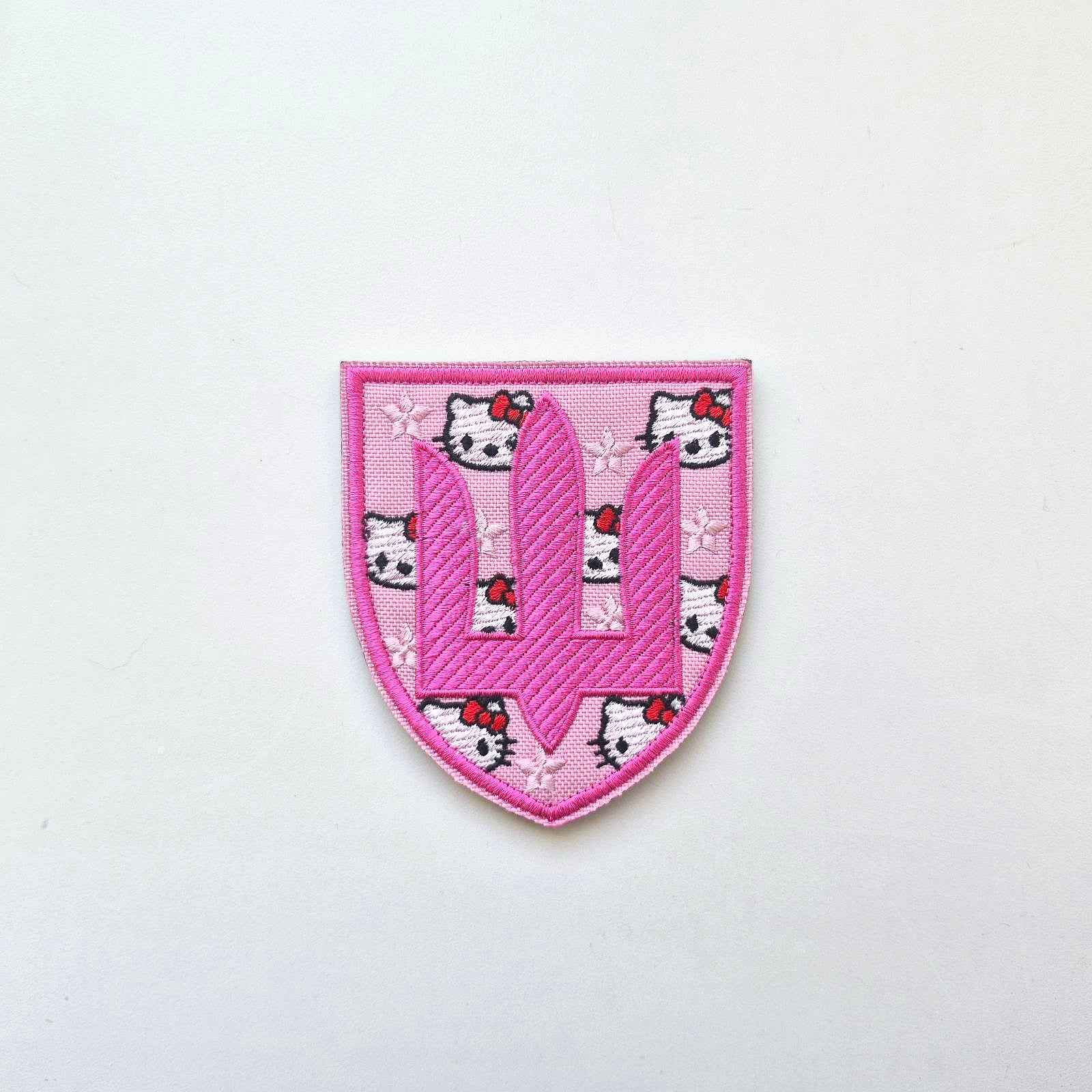 Hello Kitty Ukraine Army Girls' Patch front-facing photo