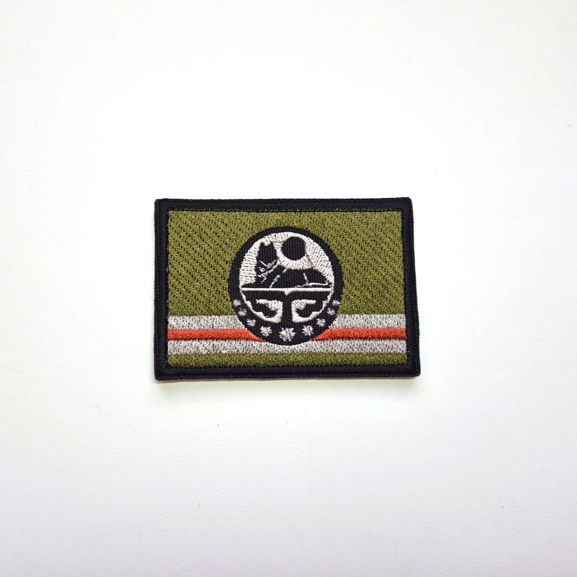 Ichkeria Battalion Flag Original Morale patch, Olive front-facing photo