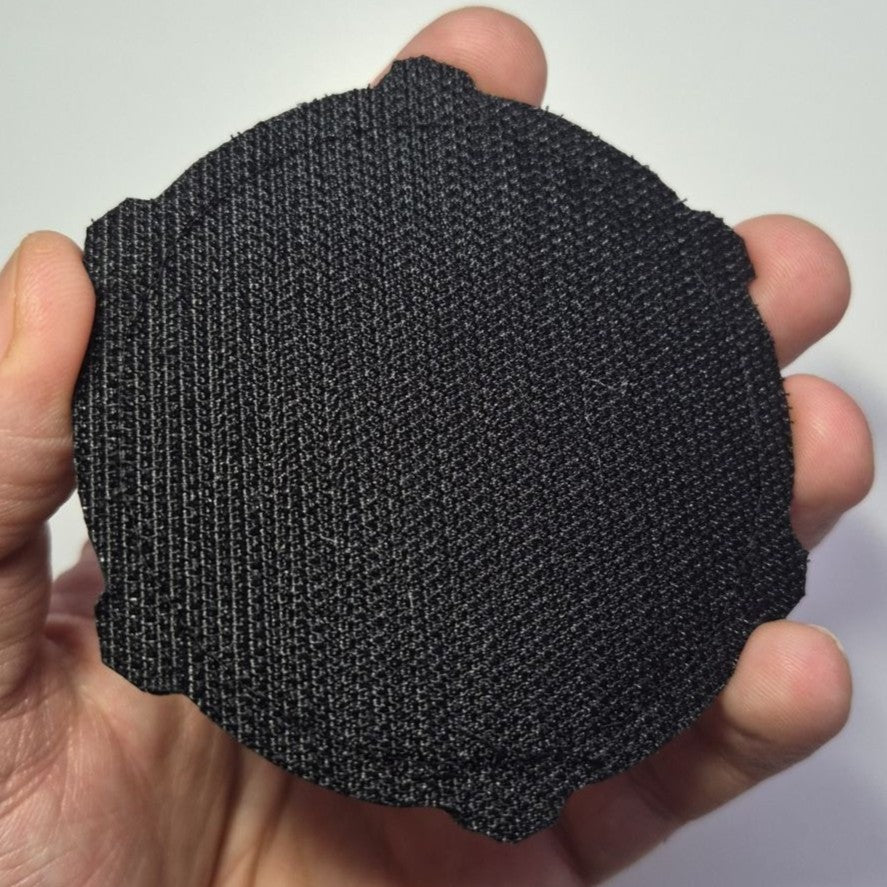 Morale patch back photo with hook-and-loop