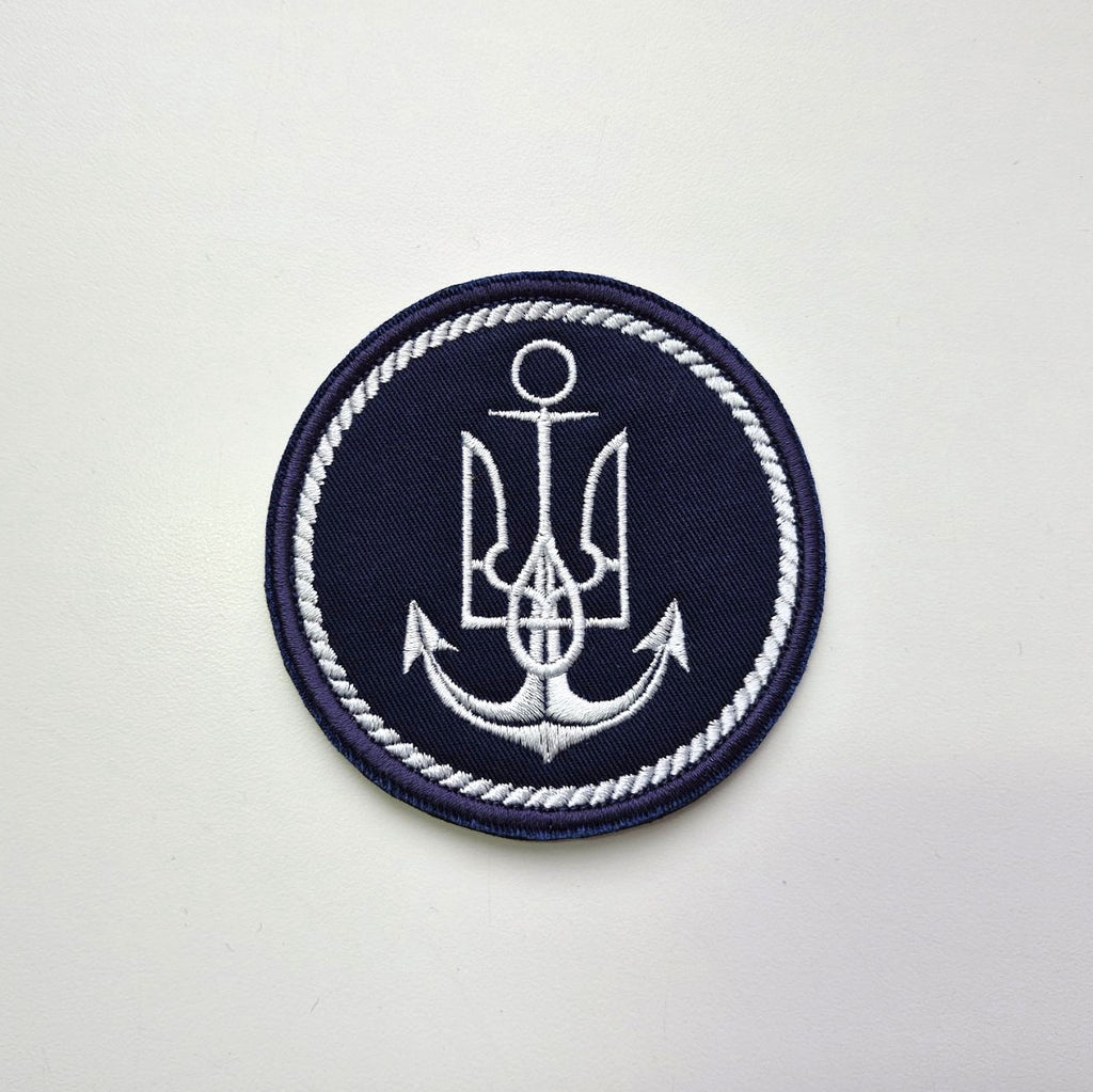 Navy Forces of Ukraine Original Patch front-facing photo