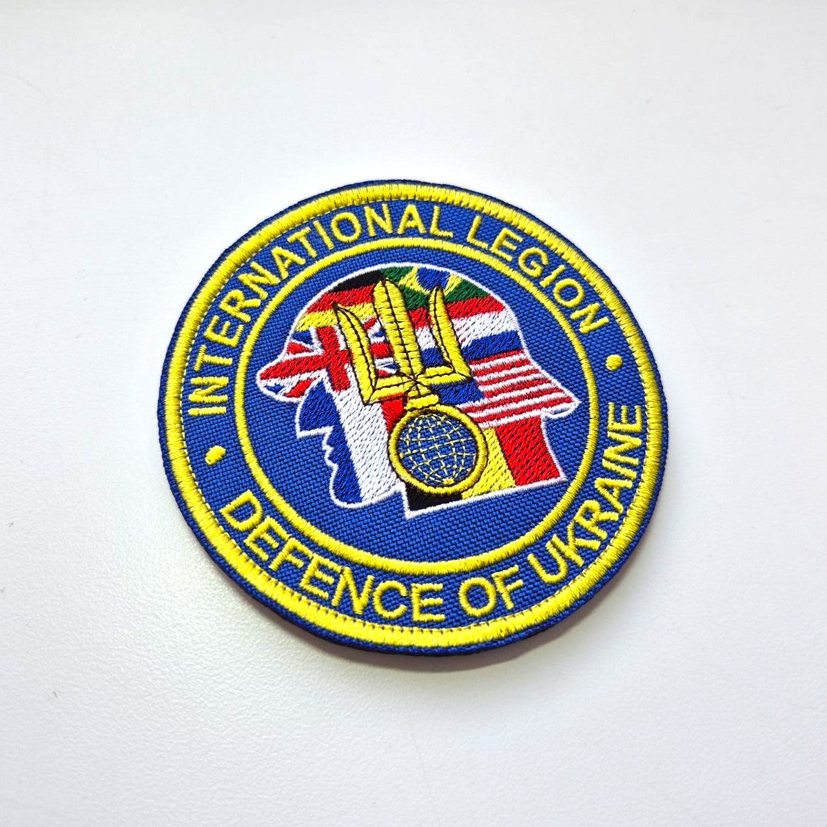 Ukraine Army International Legion Original Patch, Variant 1 front-facing photo1