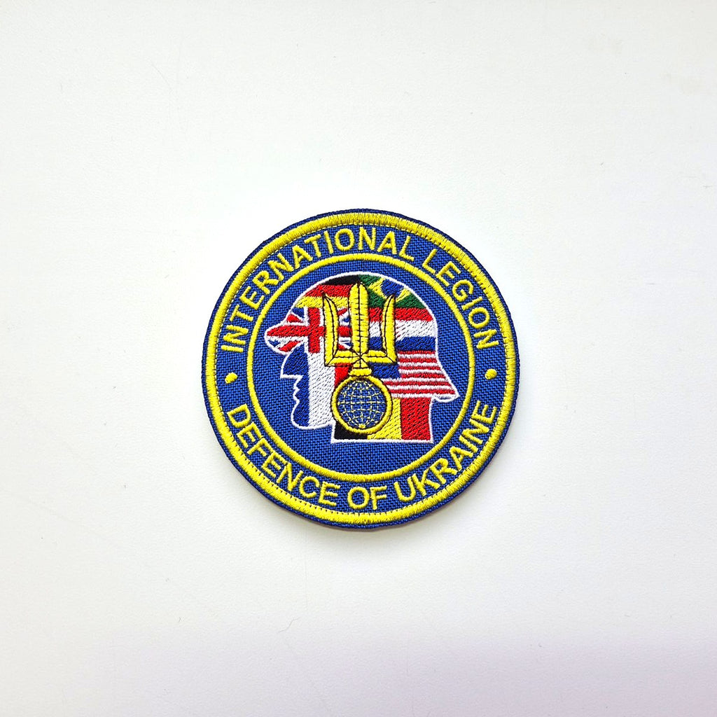 Ukraine Army International Legion Original Patch, Variant 1 front-facing photo2