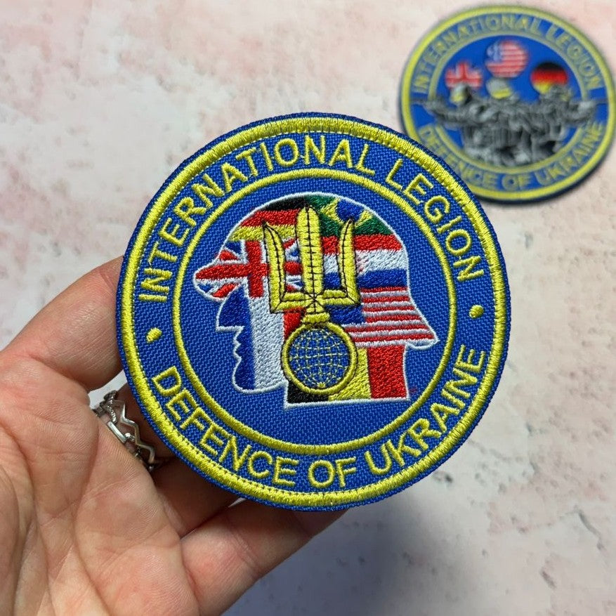 Ukraine Army International Legion Original Patch, Variant 1 main photo2