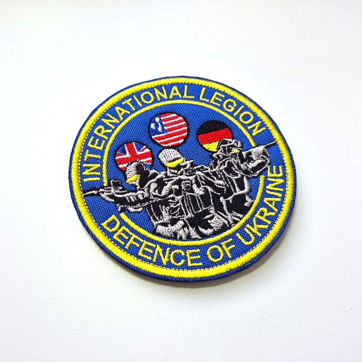 Ukraine Army International Legion Original Patch, Variant 2 main photo3