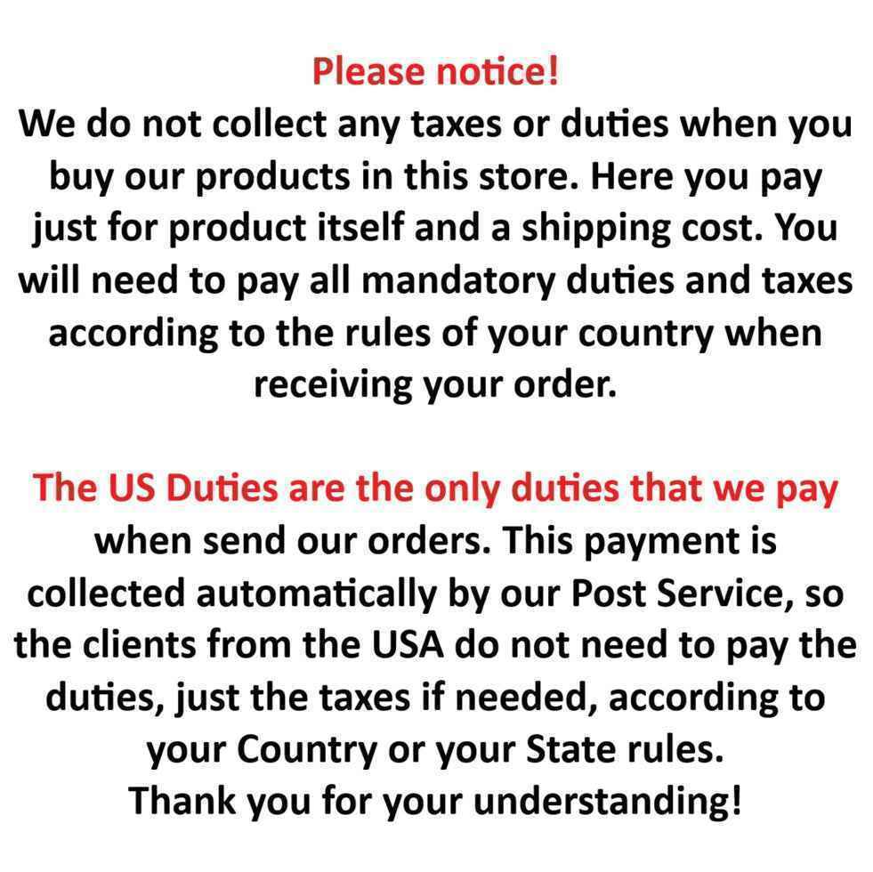 Tax and Duties information