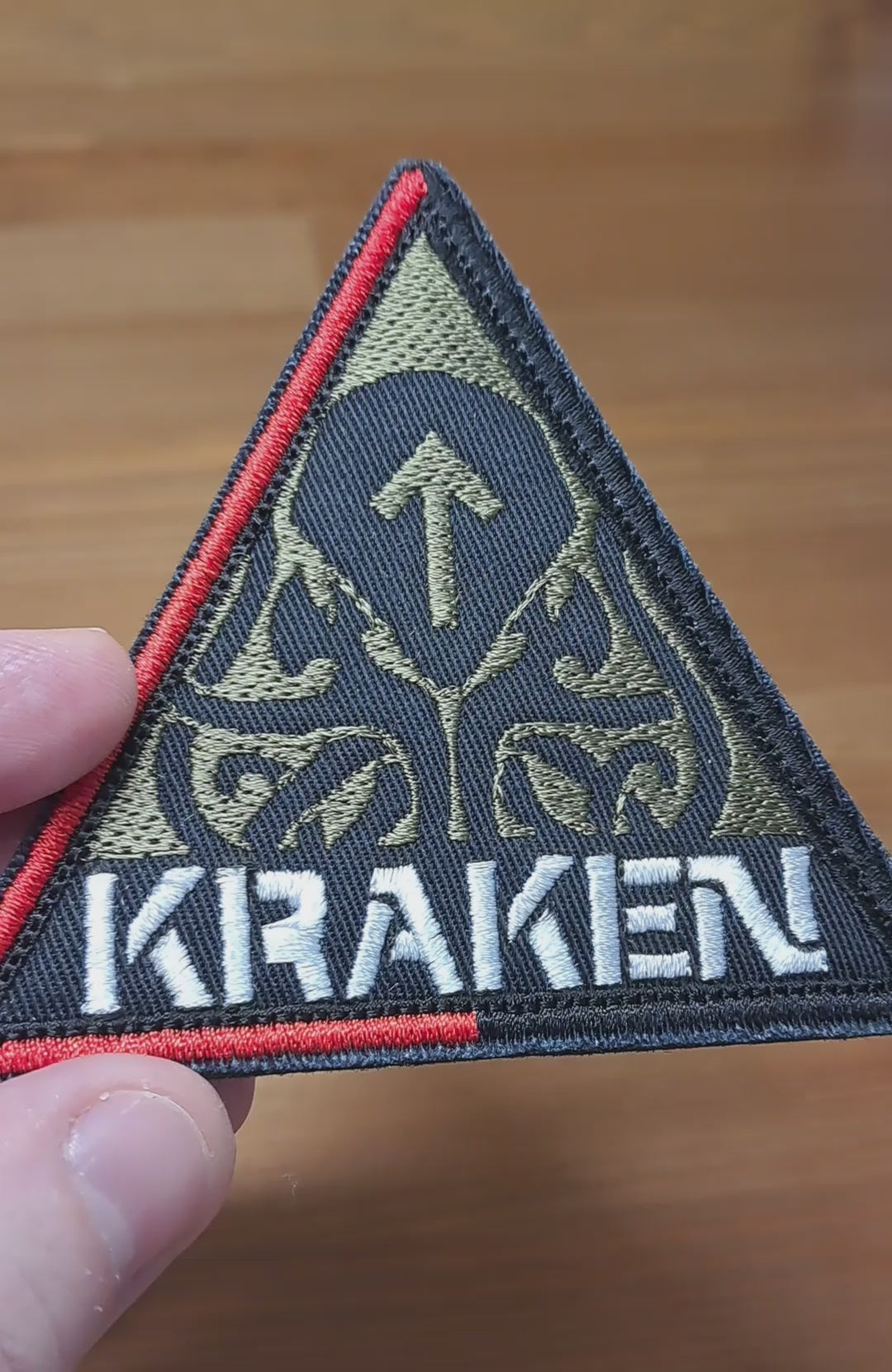GUR Special Forces Kraken Classic Patch, Ukrainian Army Military Morale chevron