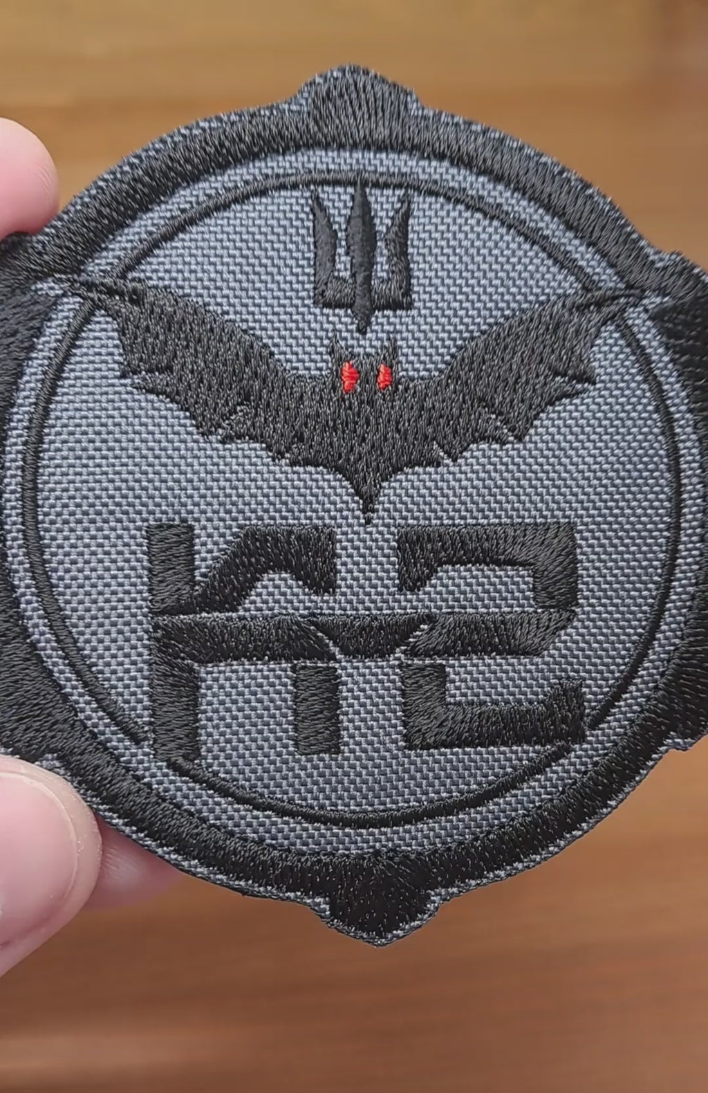 K-2 20th Separate Regiment Original Patch, UAV, FPV, Dark Grey, Ukrainian Army Military Morale chevron