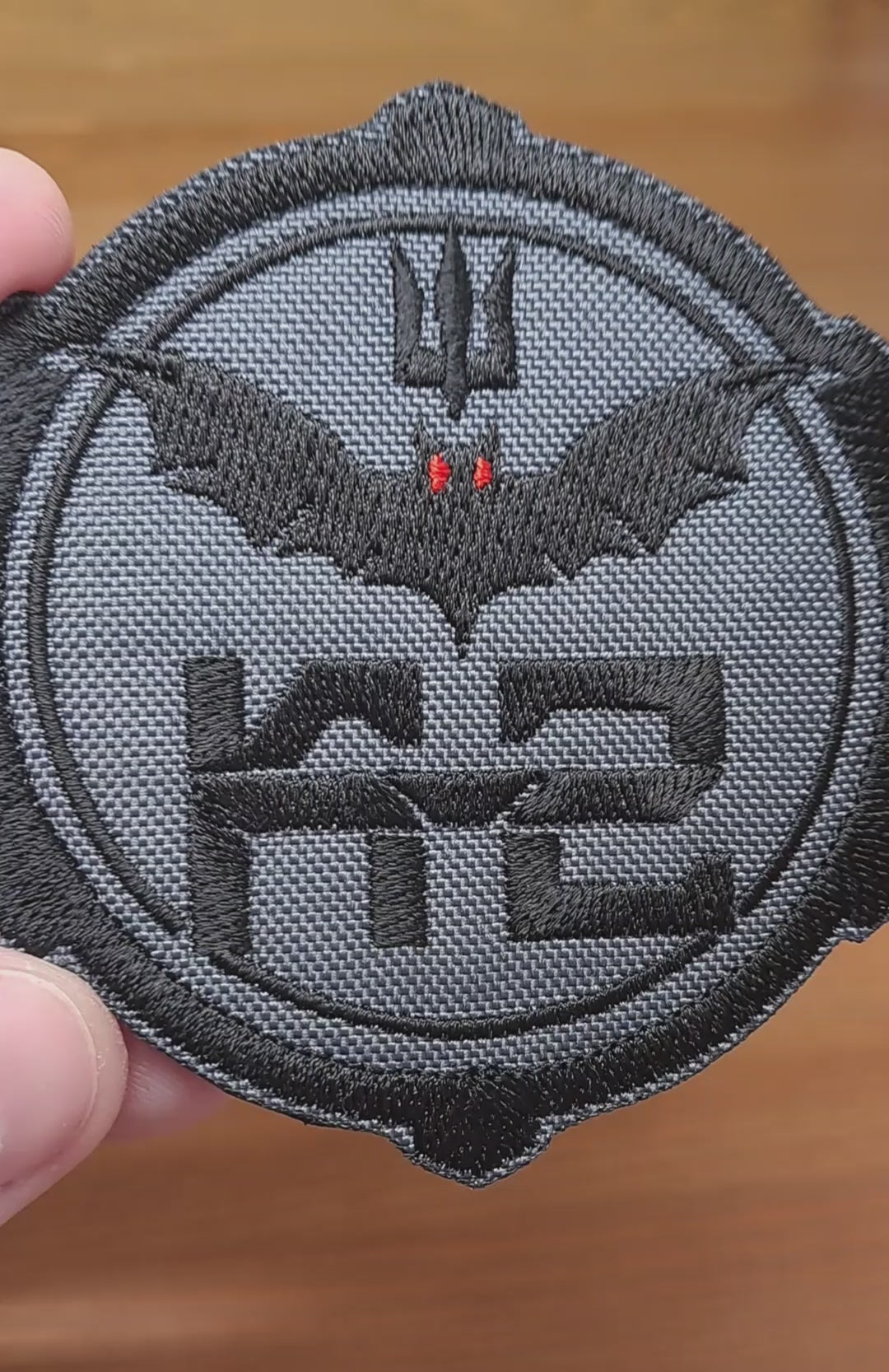 K-2 20th Separate Regiment Original Patch, UAV, FPV, Dark Grey, Ukrainian Army Military Morale chevron