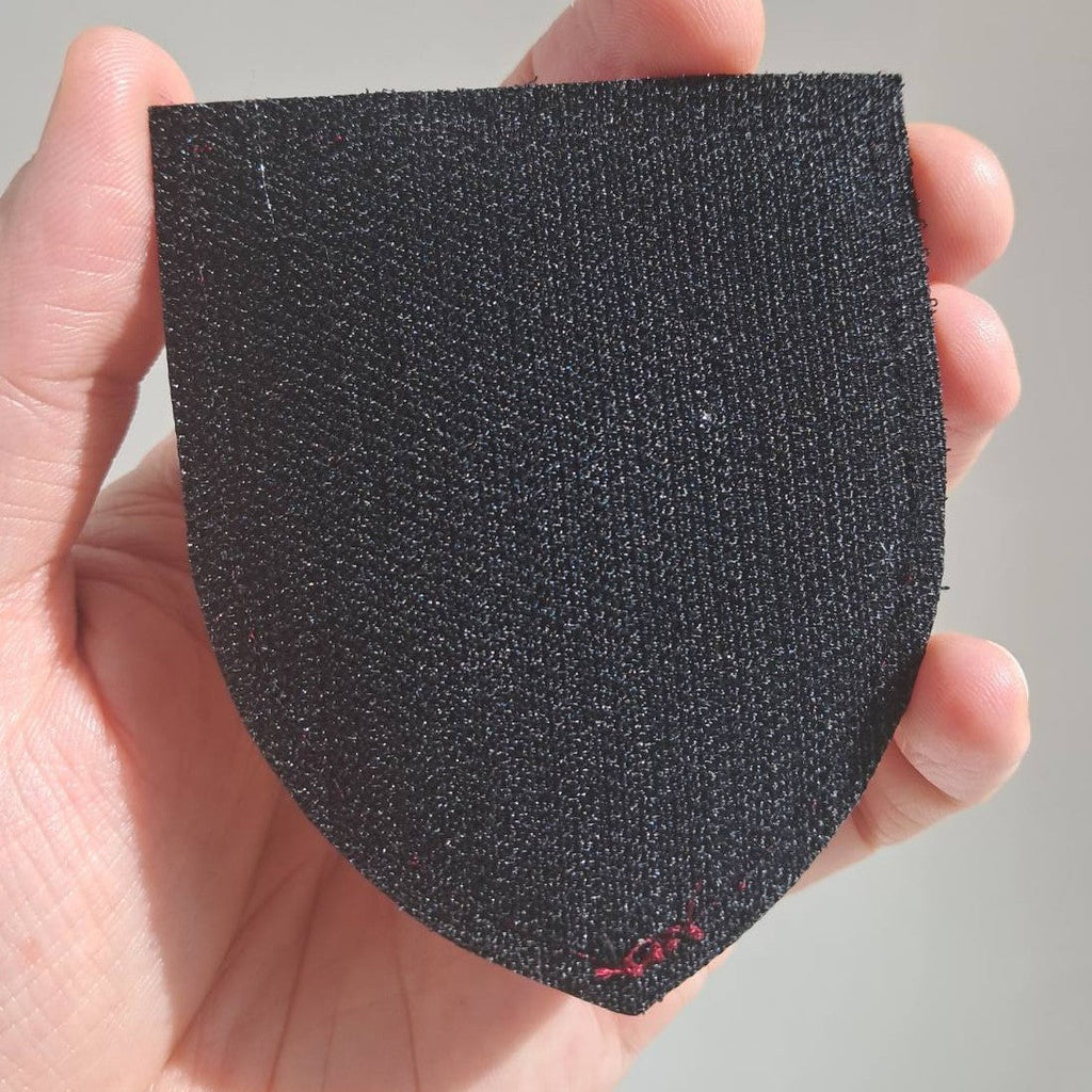 Morale patch back photo with hook-and-loop