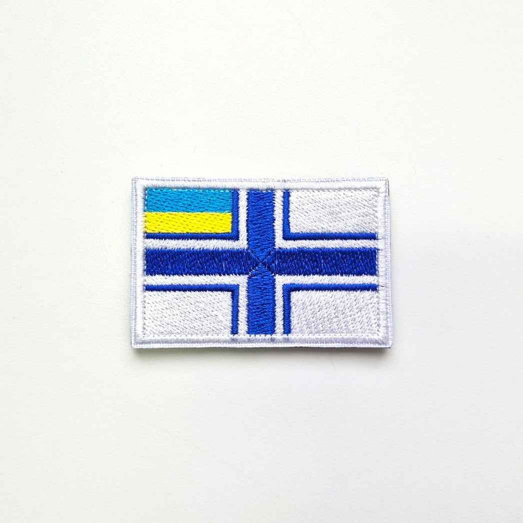 Navy Forces Ukraine Official Flag Patch front-facing photo
