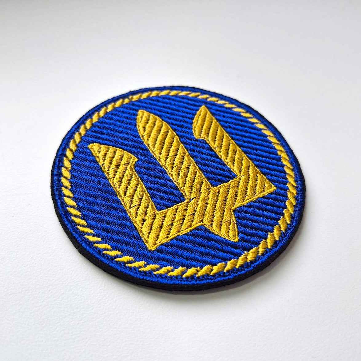 Marine Corps of Ukraine Sleeve Insignia, Dark Blue Patch main photo2